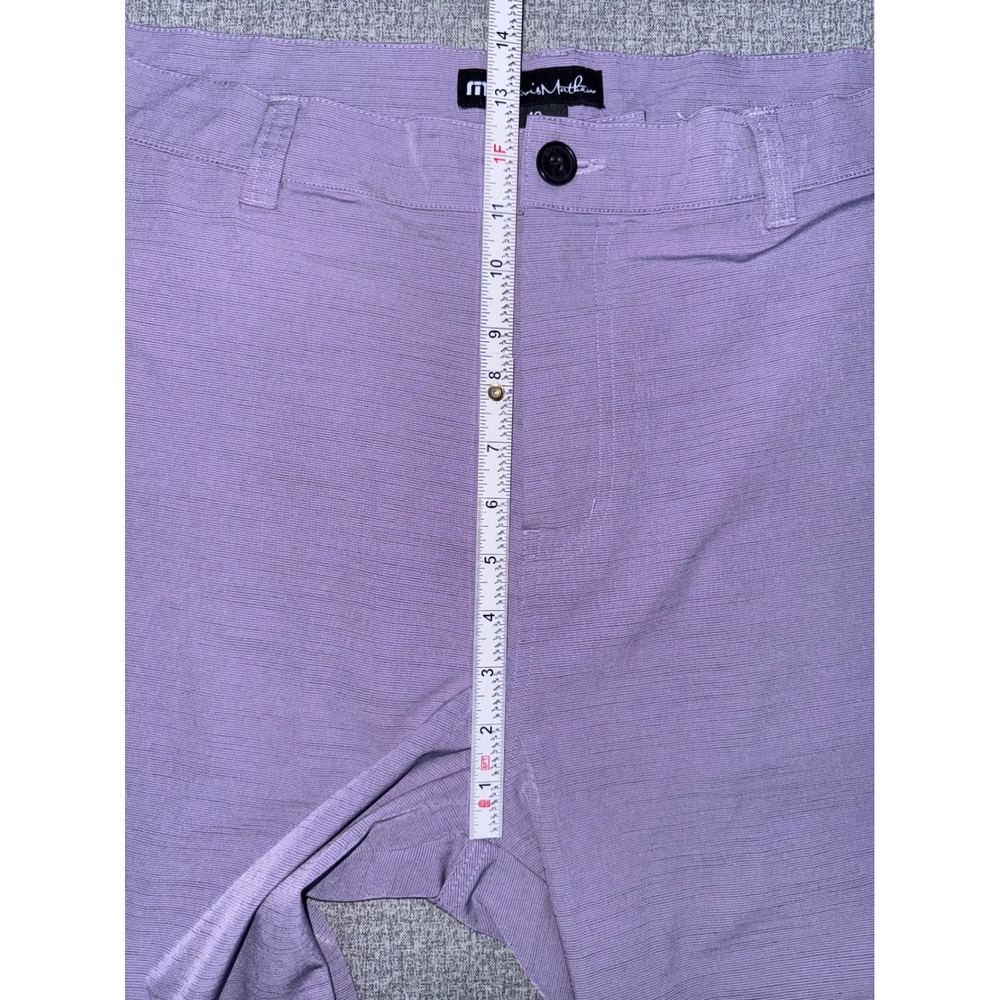 Excellent TravisMathew 42 Shorts Purple Performance Stretch Golf Lifestyle - Picture 5 of 10